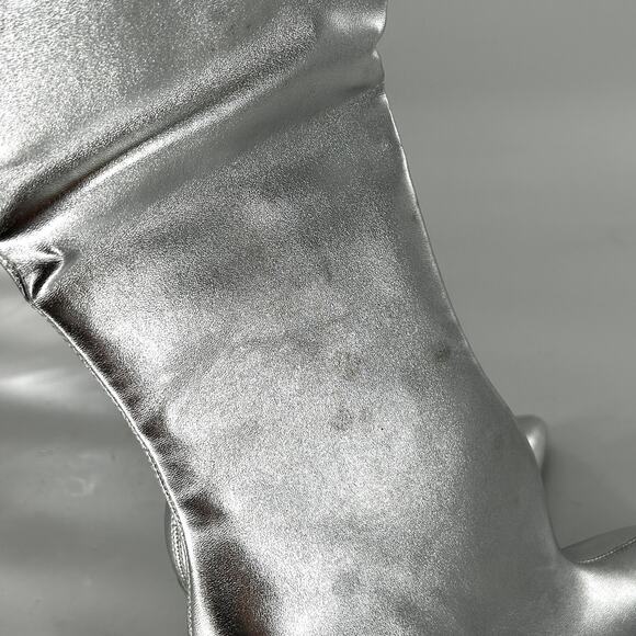 Open Edit Erik Wedge Boots 5.5 Tall Cocktail Party Night Out Western - Picture 8 of 13